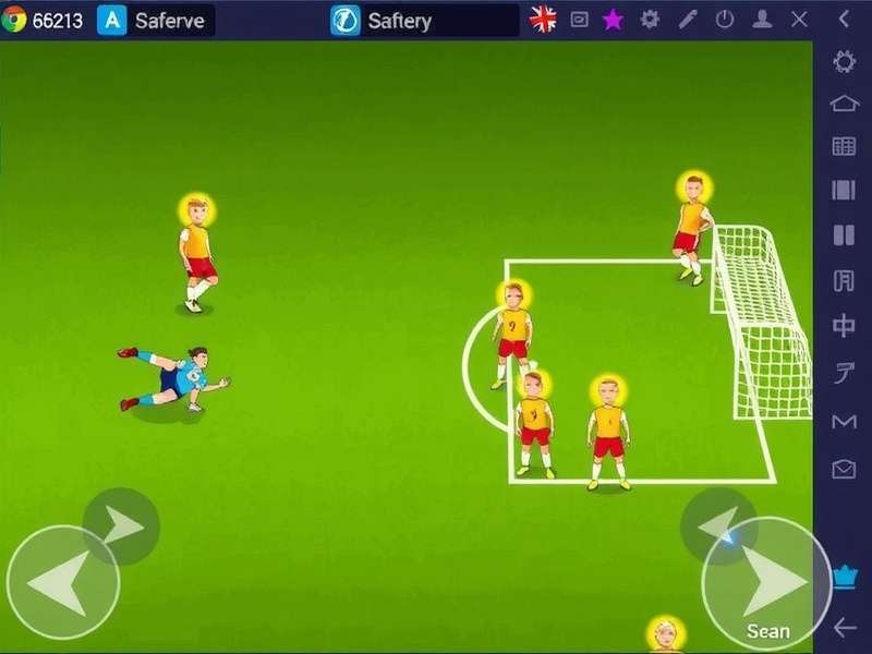 Soccer Sorcery Squad Gameplay Screenshot